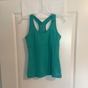 Avia Ladies Athletic Top Teal Green Size M